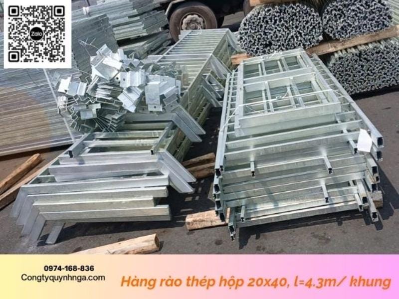 Cấu tạo và các thành phần chính của thép lưới hàng rào